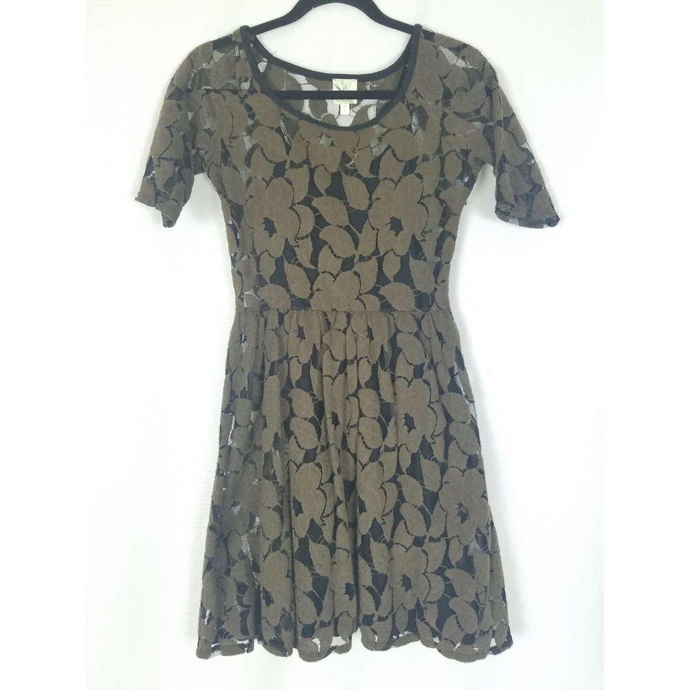 Weston‎ Wear Anthropologies women S Unconditional Osier lace dress w/slip